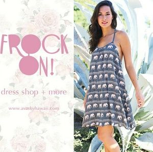 Ava Sky / Fighting Eel Elephant Dress